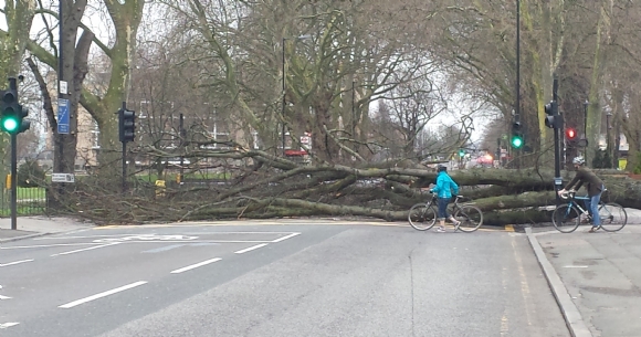 Lea bridge road trafie kapand